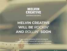 Tablet Screenshot of melvincreative.co.uk